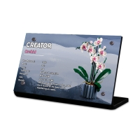 Display Plaque stand for Set 10311 Orchid , MP207 