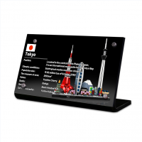 Display Plaque stand for Set 21051 Architecture Tokyo-Skyline, MP110 