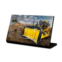 Display Plaque stand for Set 42131 App-Controlled Cat D11 Bulldozer, MP179