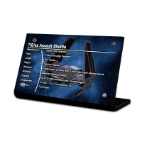 Display Plaque stand for Set TIE/es Assault Shuttle, SW018