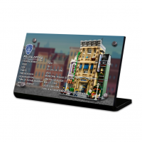 Display Plaque stand for Set 10278 Police Station, MP114