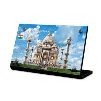 Display Plaque stand for Set 10256 Taj Mahal, MP013