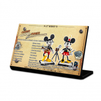 Display Plaque stand for Set 43179 Mickey Mouse & Minnie Mouse, MP086