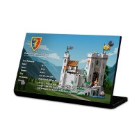 Display Plaque stand for Set 10305 Lion Knights' Castle , MP218
