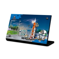 Display Plaque stand for Set 60351 rocket Launch Center, MP190
