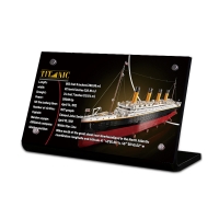 Display Plaque stand for Set 10294 Titanic, MP183,V1 