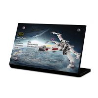 Display Plaque stand for Set 75301 X WING , MP134