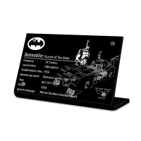 Display Plaque stand for Set 76139 Superheroes, MP022