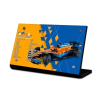 Display Plaque stand for Set 42141 F1 Team, MP199