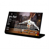 Display Plaque stand for Set 75979 Harry Potter Hedwig, MP085