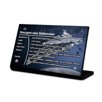 Display Plaque stand for Set 75190 Resurgent-class Battlecruiser, SW106