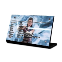 Display Plaque stand for Set 75113 Rey, SW067 