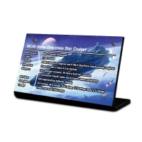 Display Plaque stand for MC80 Home One-class Star Cruiser, SW096 