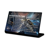 Display Plaque stand for Munificent-class Star Frigate, SW084