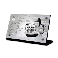 Display Plaque stand for Set 21317 Steamboat Willie, MP006