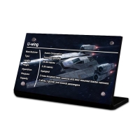 Display Plaque stand for Set 75155 U-wing, SW007