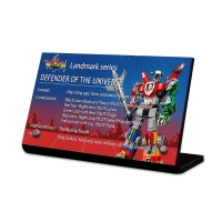 Display Plaque stand for Set 21311 Voltron, MP038