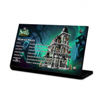 Display Plaque stand for Set 10228 Haunted House, MP087