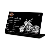 Display Plaque stand for Set 10269 Fat Boy, MP004