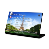 Display Plaque stand for Set 10181 Eiffel Tower, MP042