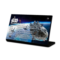 Display Plaque stand for Set 75192 76105 75257 Millennium Falcon, MP062