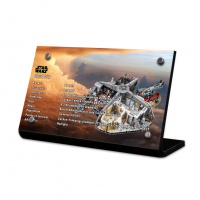Display Plaque stand for Set 75222 Betrayal at Cloud City, MP135