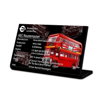Display Plaque stand for Set 10258 London Bus, MP039