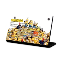 Display Plaque stand for Set 75551 Brick-Build Minions and Their Lair, MP057