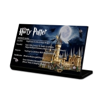 Display Plaque stand for Set 71043 Hogwarts Castle, MP019