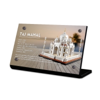 Display Plaque stand for Set 21056 Taj Mahal Architecture, MP161