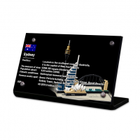 Display Plaque stand for Set 21012 Architecture Sydney Opera House, MP109 