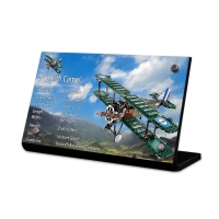 Display Plaque stand for Set 10226 Sopwith Camel, MP041