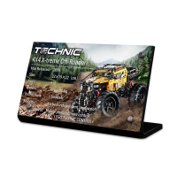 Display Plaque stand for Set 42099 Crawler Truck, MP036