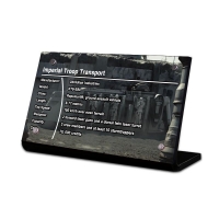 Display Plaque stand for Imperial Troop Transport, SW088 