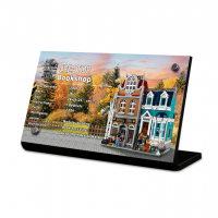 Display Plaque stand for Set 10270 Bookshop, MP079
