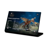 Display Plaque stand for Set 76406 Hungarian  Horntail Dragon, MP225