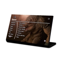 Display Plaque stand for Set 75005 Rancor, SW059