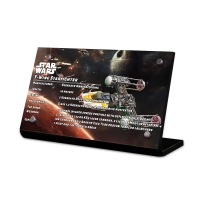 Display Plaque stand for Set 75181 Y-Wing Starfighter UCS, MP070