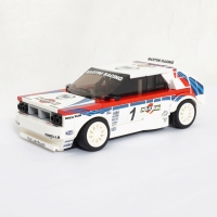 Custom sticker for MOC-179946 Delta HF Integrale(small speed size 1:24 Scale), sticker only.