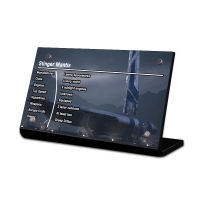 Display Plaque stand for MOC 44568 Stinger Mantis, SW129 