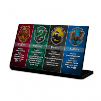 Display Plaque stand for Set 31201 Hogwarts Crests, MP132