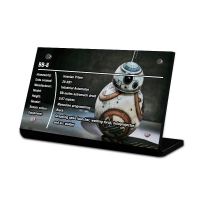Display Plaque stand for Set 75187 BB-8, SW063