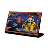 Display Plaque stand for Set 71411 The Mighty Bowser, MP220
