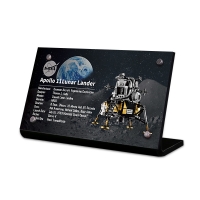 Display Plaque stand for Set 10266 11 Lunar Lander, MP001